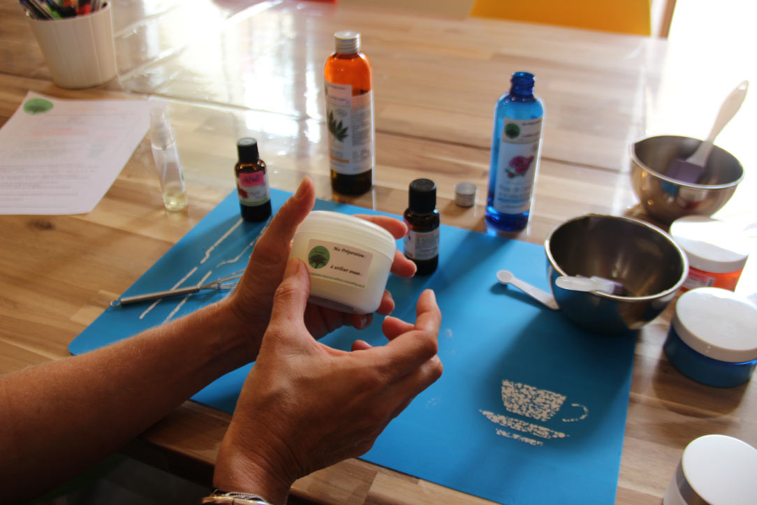 Atelier fabrication de cosmétiques bios - Marseille