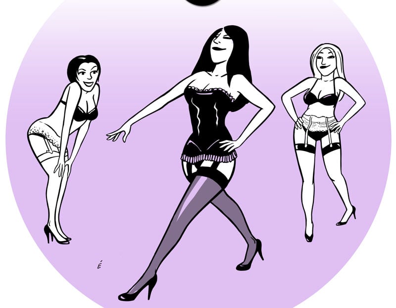Cours d'effeuillage burlesque à Grenoble