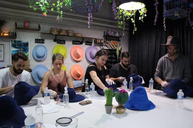 Atelier création de chapeau à Paris 2