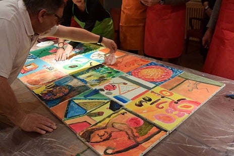 Atelier peinture dans Paris - Team building - EVJF