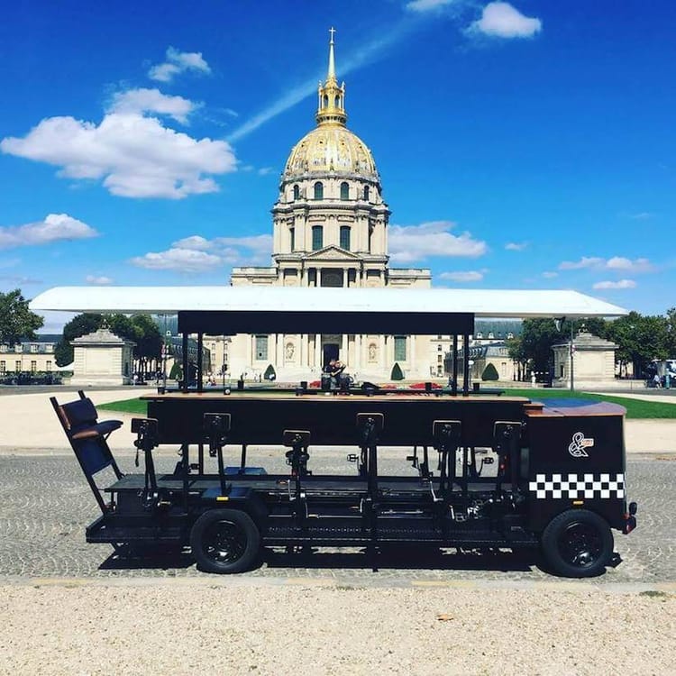 Tour en Beer Bike à Paris