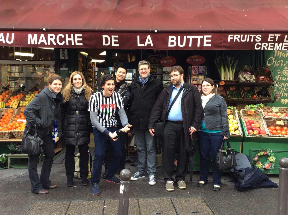 Parcours de défis rue Mouffetard à Paris pour entreprise 