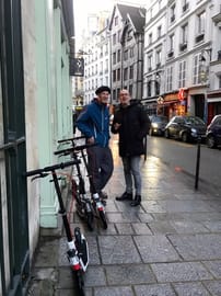 Balade et visite de Paris en trottinette 