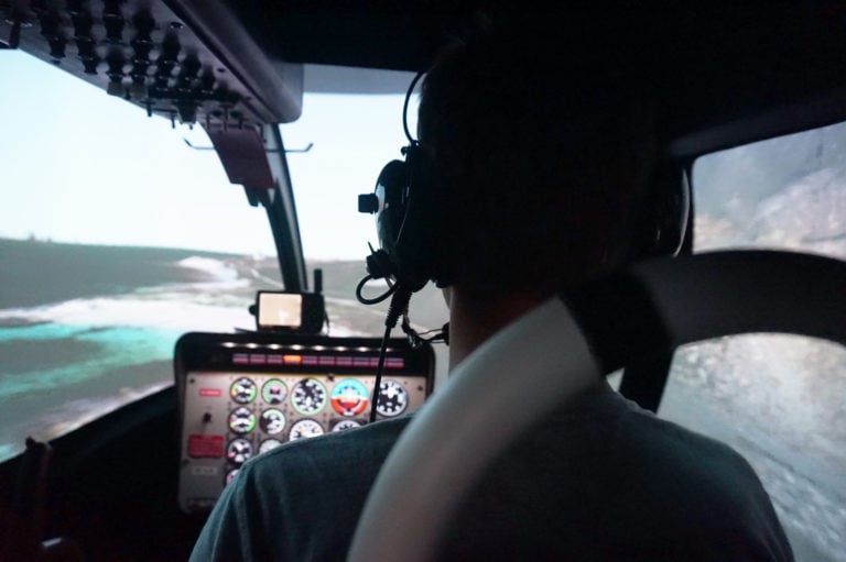 Simulateur de vol d'avion de chasse à Bordeaux