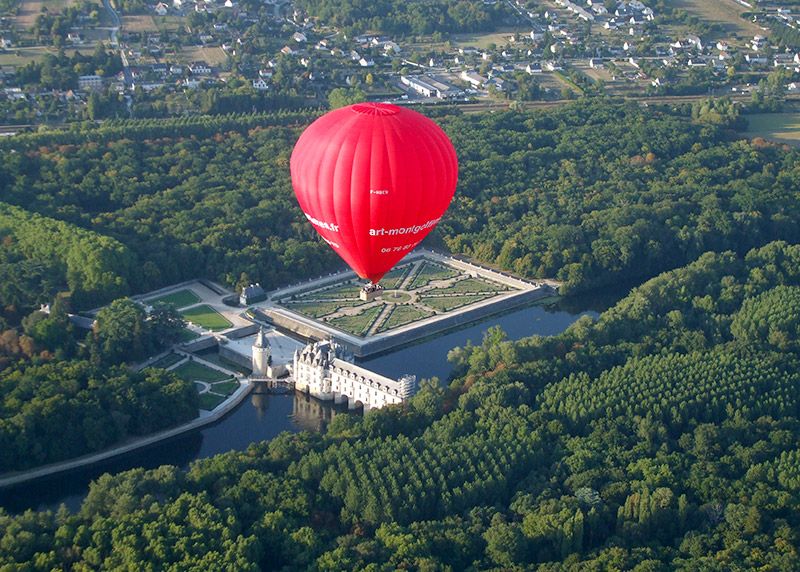 Vol en montgolfière Touraine - Tours