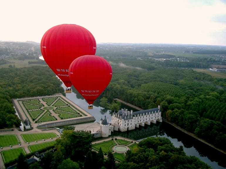 Vol en montgolfière Touraine - Tours