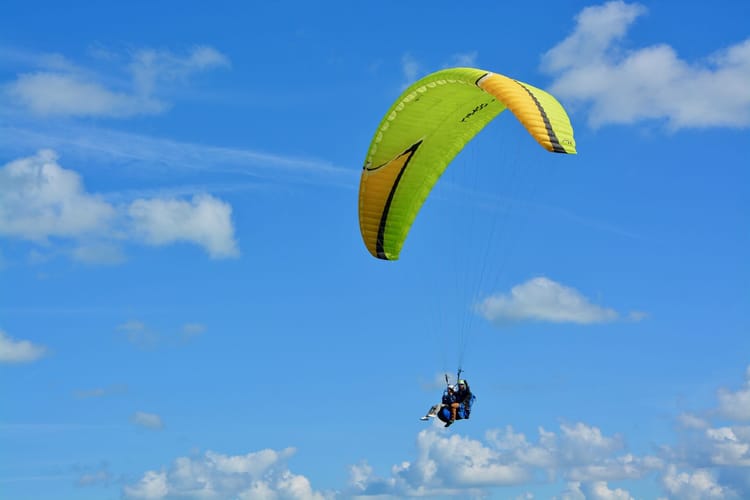 Baptême en parapente près de Mulhouse - 68