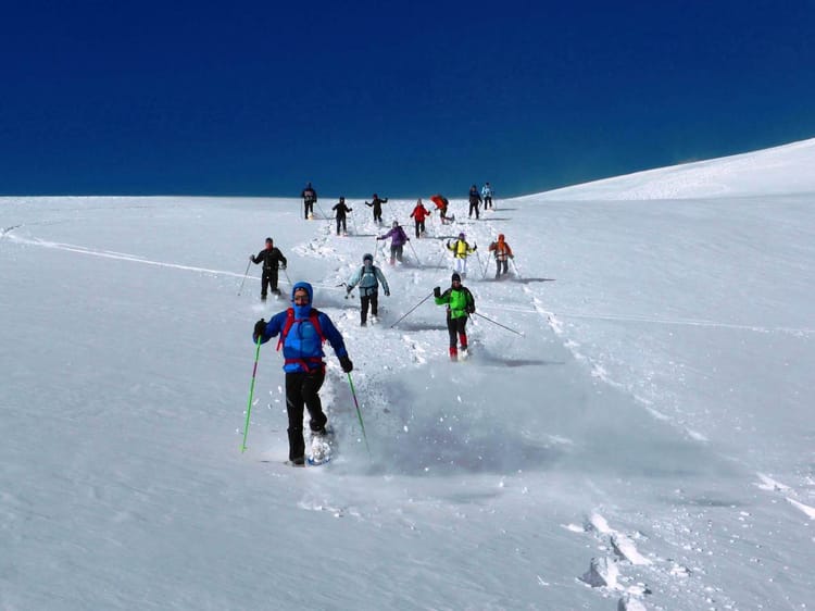 Randonnée en raquettes à neige en Andorre