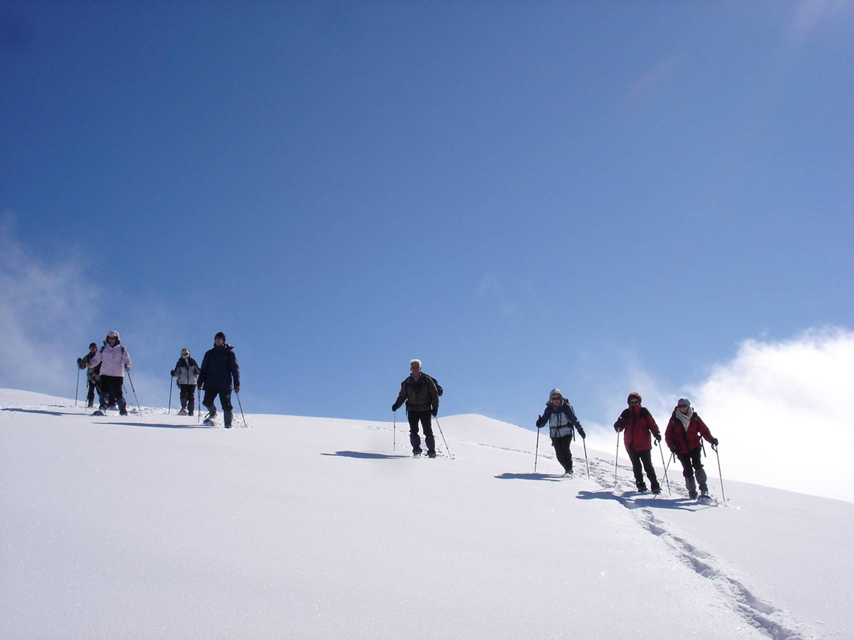 Randonnée en raquettes à neige en Andorre