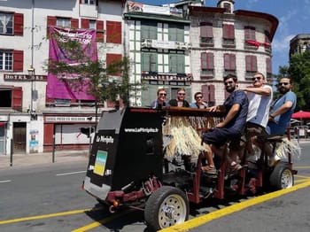 Balade en Beer Bike à Bayonne