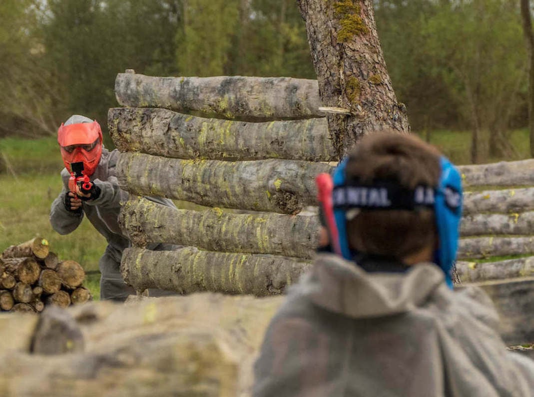 Paintball pour enfants à Avensan (1h de Bordeaux) - 33