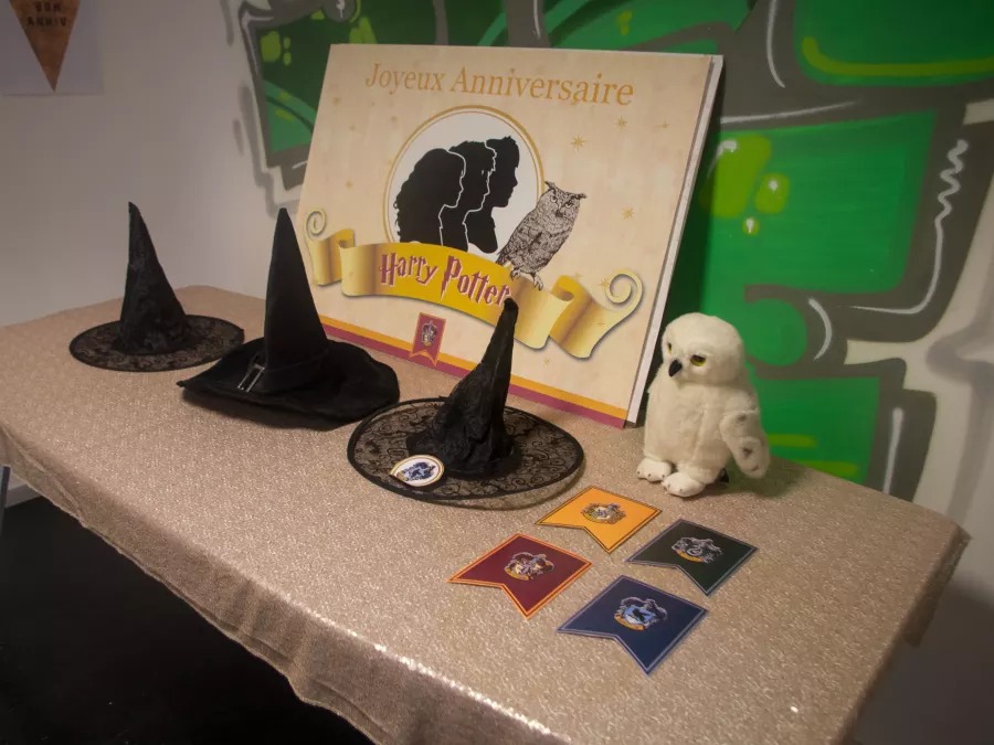 Anniversaire enfant sur le thème d'Harry Potter à Paris