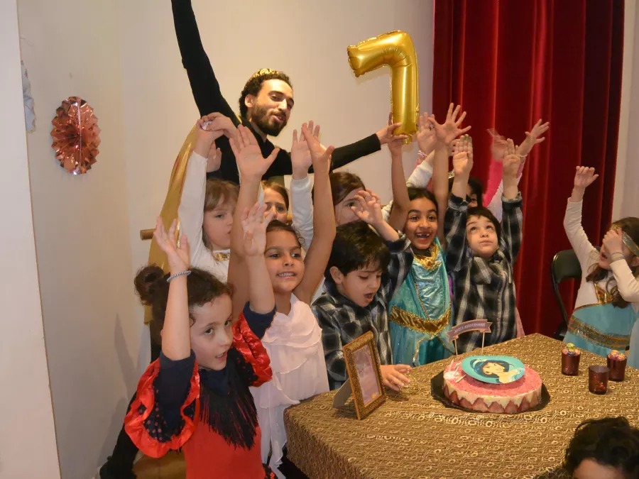 Anniversaire enfant sur le thème des 1001 nuits à Paris 