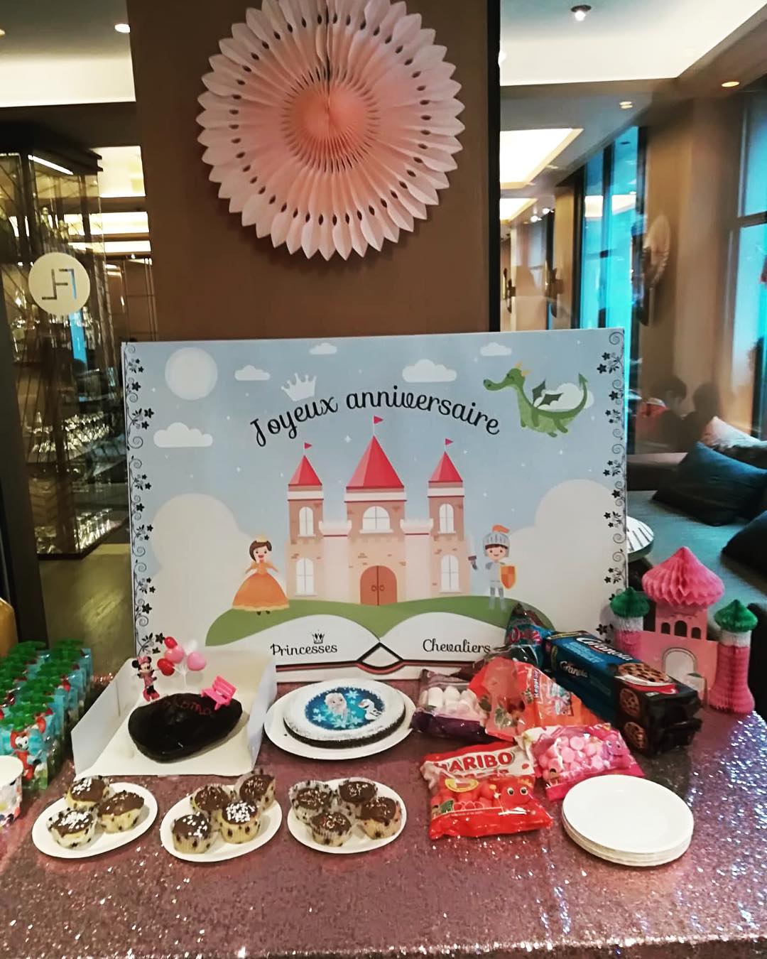 Anniversaire enfant sur le thème des princesses à Paris 