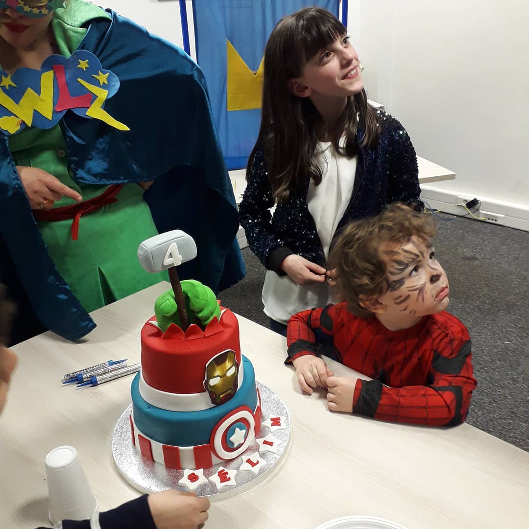 Anniversaire enfant sur le thème des super-héros à Paris 