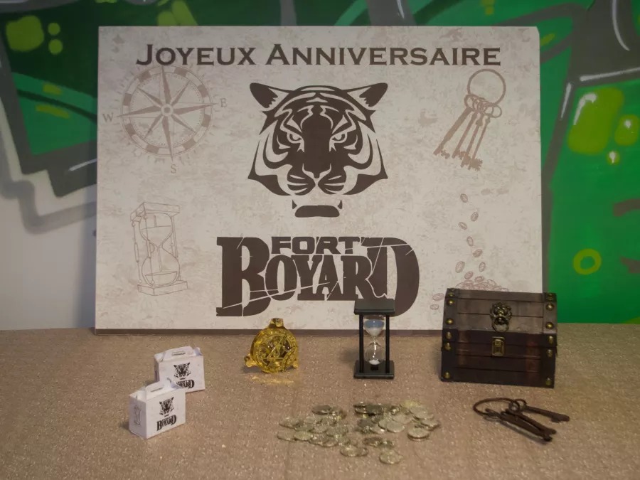 Anniversaire enfant sur le thème de Fort Bayord à Paris 