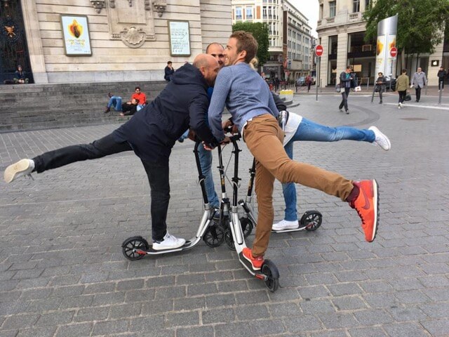 Balade et visite de Lille en trottinette 