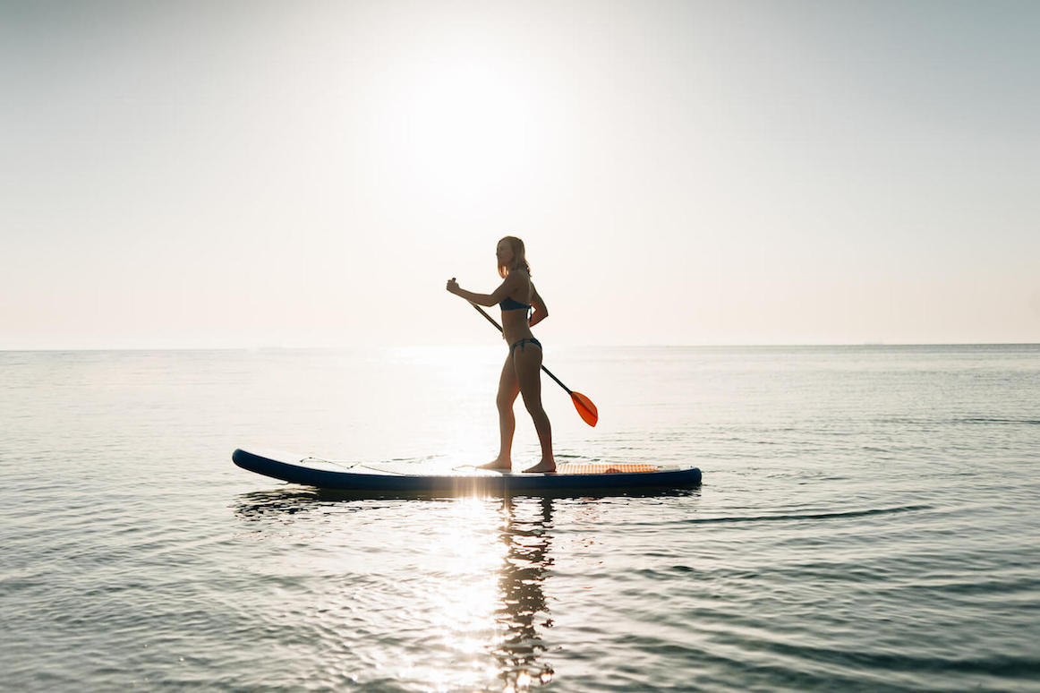 Excursion en stand up paddle mangrove et lagon à plage Babin