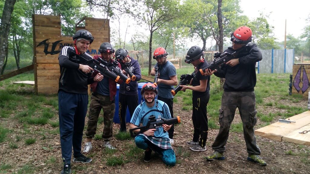 Laser game en extérieur à proximité de Bordeaux 