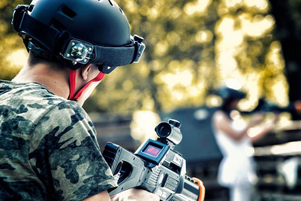 Laser game en extérieur à proximité de Bordeaux 