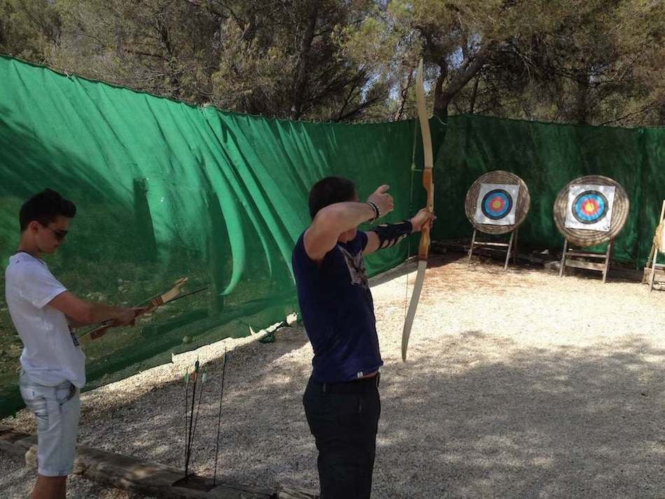 Initiation au tir à l'arc à Saint-Raphaël - Var 
