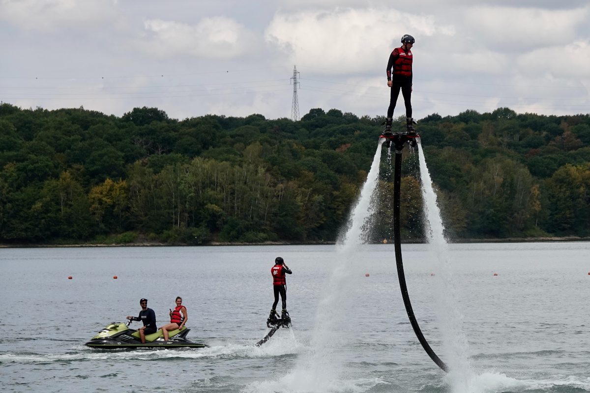 Flyboard à Pommeroeul, à proximité de Lille - Belgique