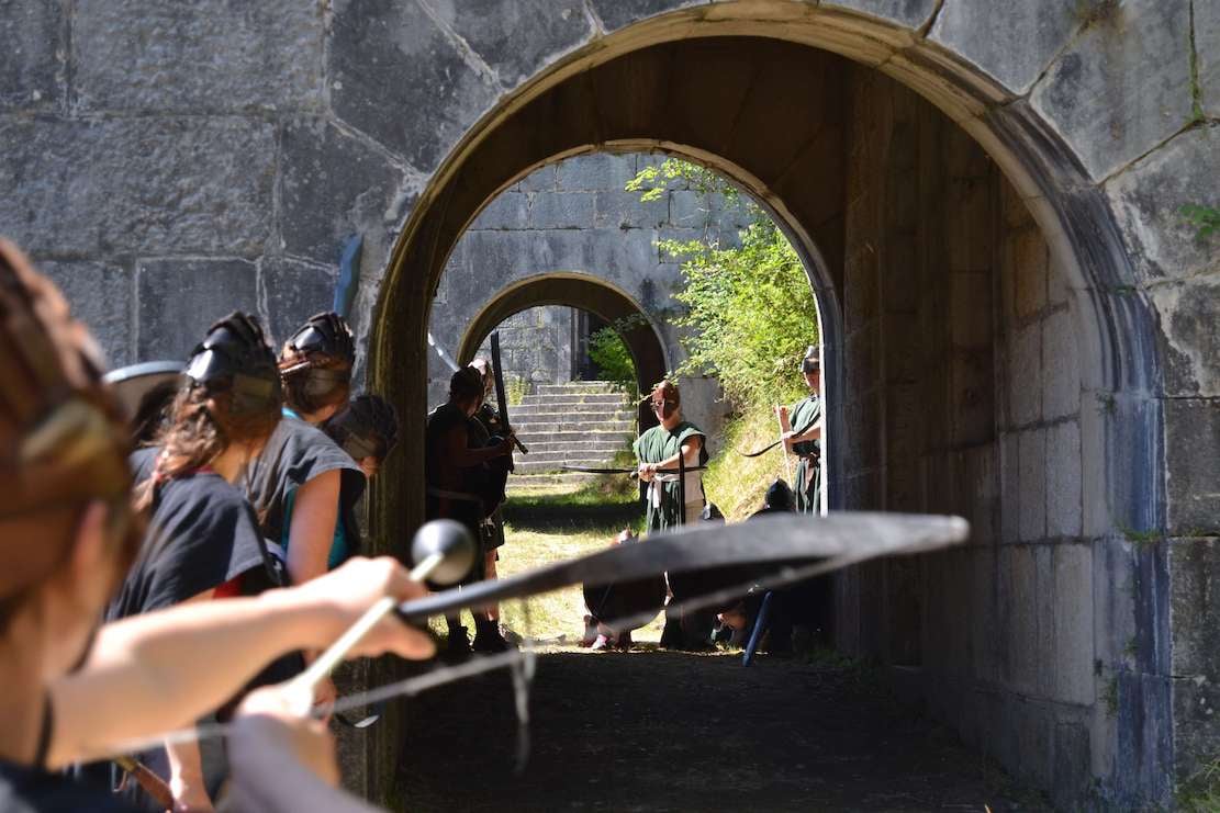 Combats médiévaux ludiques et sportifs en Bretagne