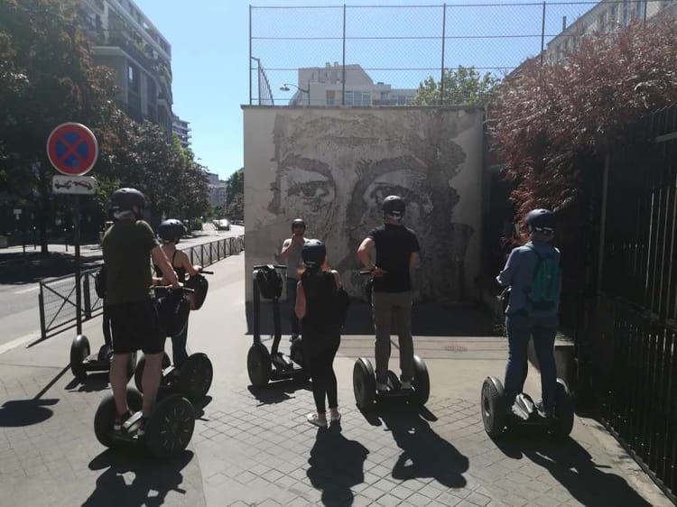 Visite "Street Art" en Segway du 13e Arrondissement de Paris