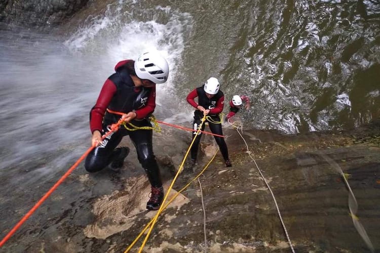 Canyoning en Haute-Savoie près d'Annecy