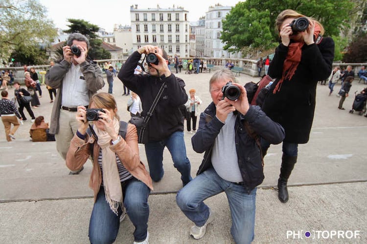 Cours de photographie en plein cœur de Paris