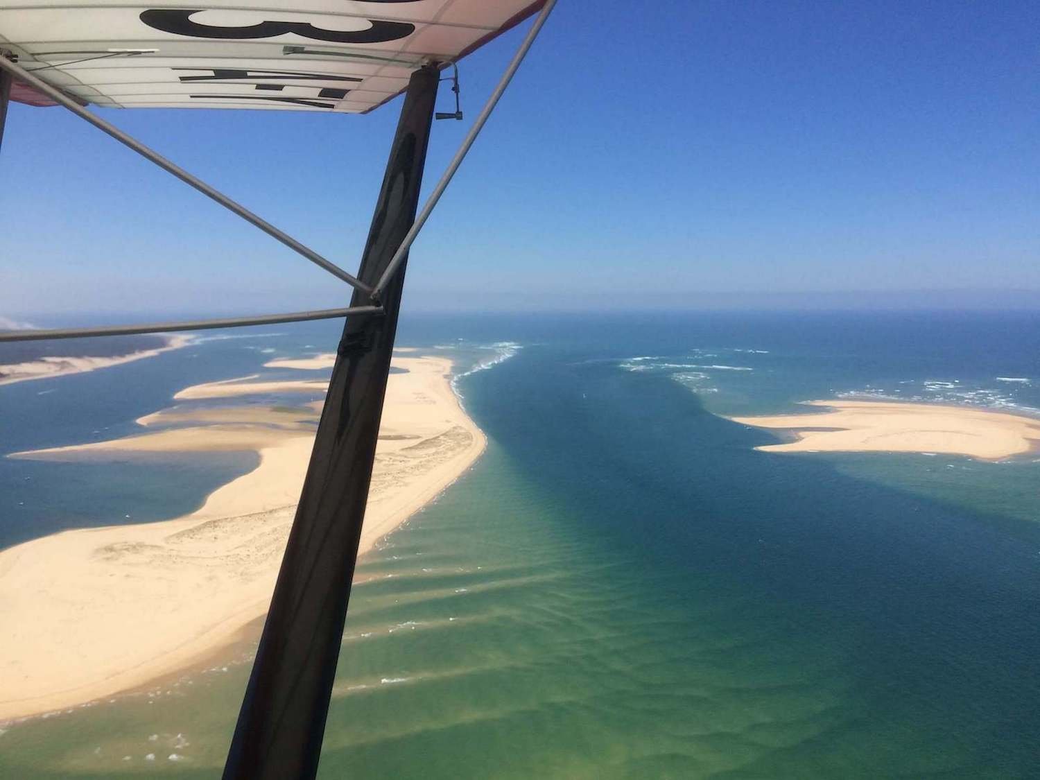 Baptême en ULM sur le Bassin d'Arcachon et initiation au pilotage multiaxe