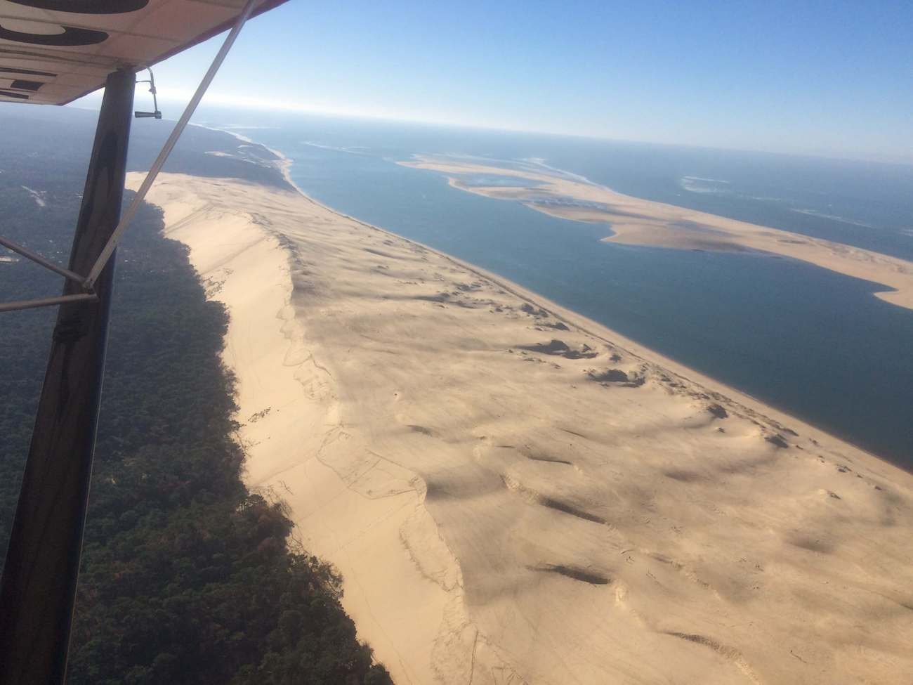 Baptême en ULM sur le Bassin d'Arcachon et initiation au pilotage multiaxe