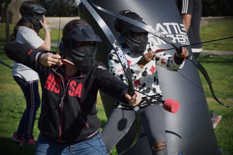 Archery Tag à Cannes et sur la Côte d'Azur - Alpes-Maritimes