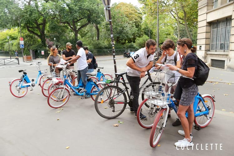 Défi Vélo - Urban Game dans Paris 