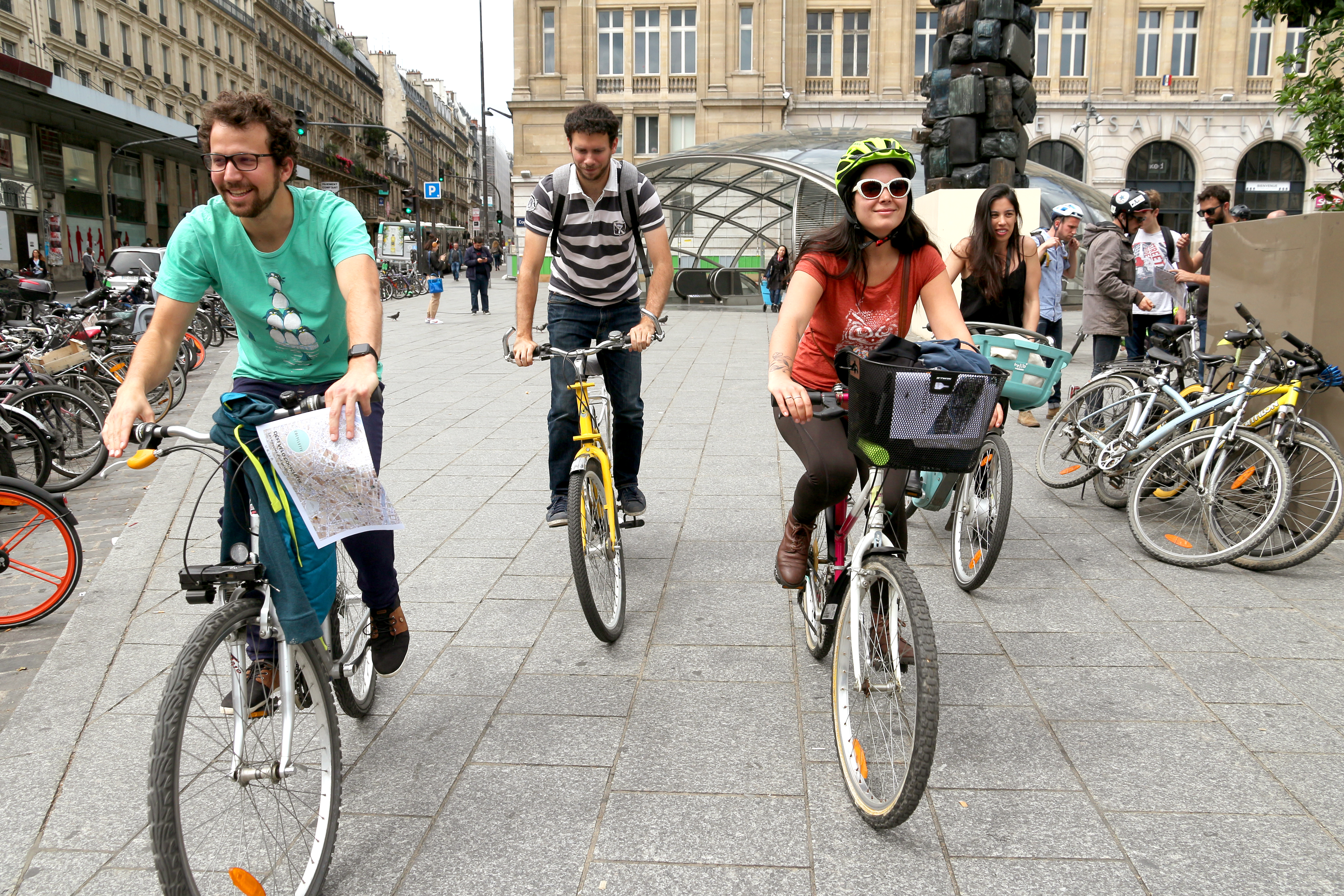 Défi Vélo - Urban Game dans Paris 