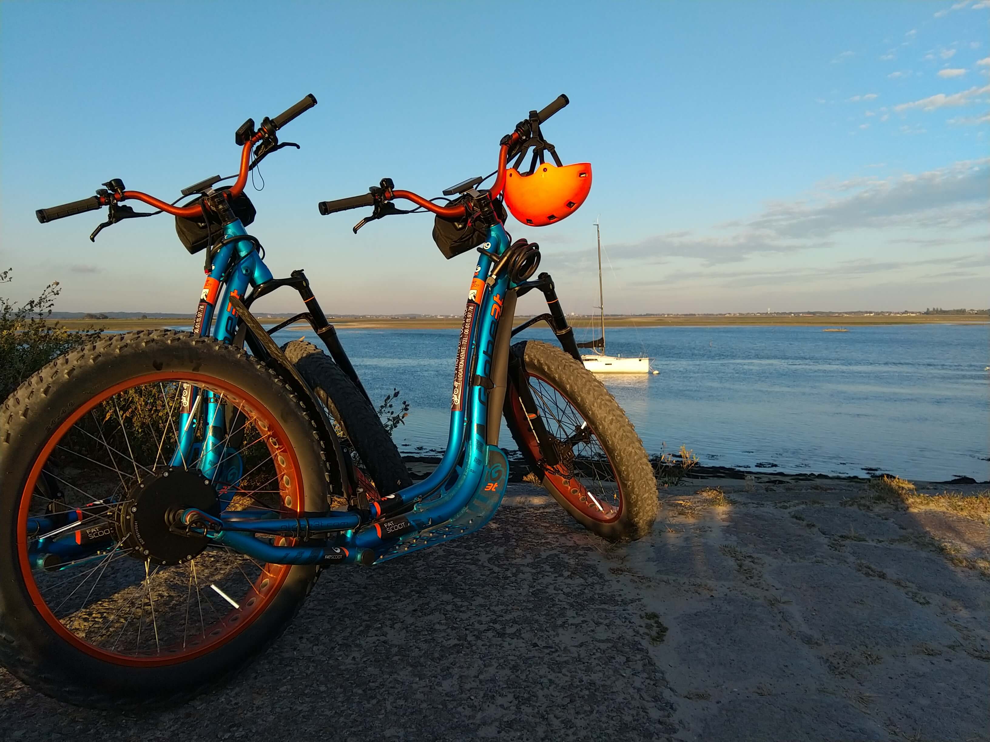 Balades insolites en trottinettes tout-terrain électriques en Guérande 