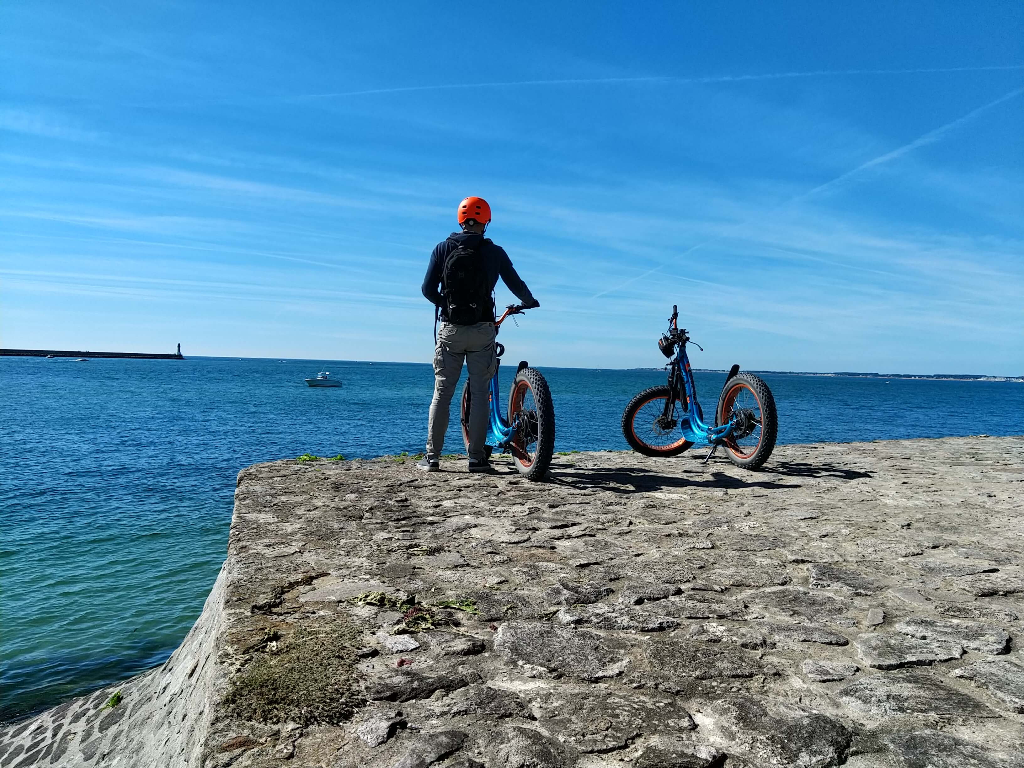 Balades insolites en trottinettes tout-terrain électriques en Guérande 