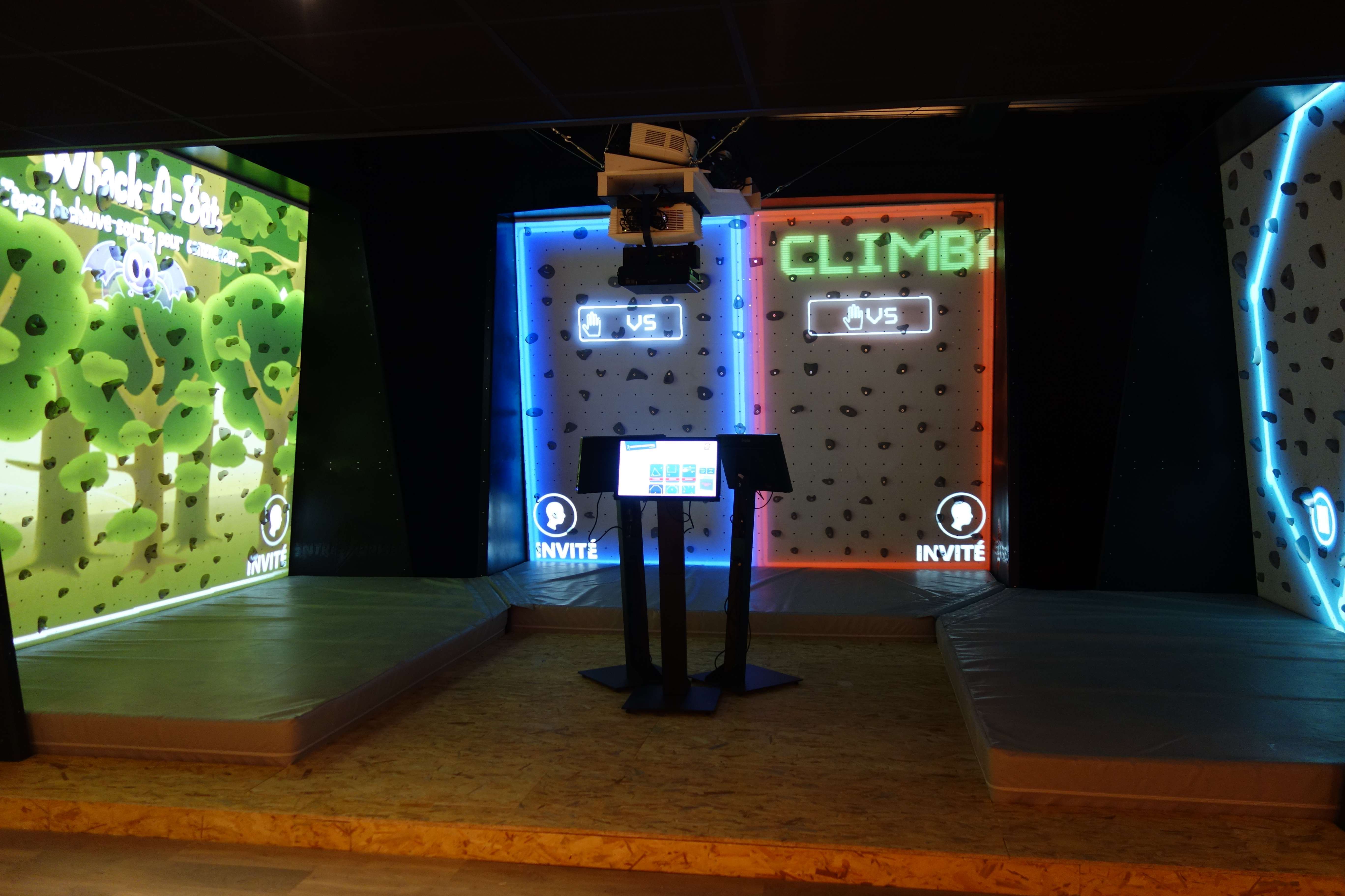Escalade fun et ludique en réalité augmentée à Montpellier 34