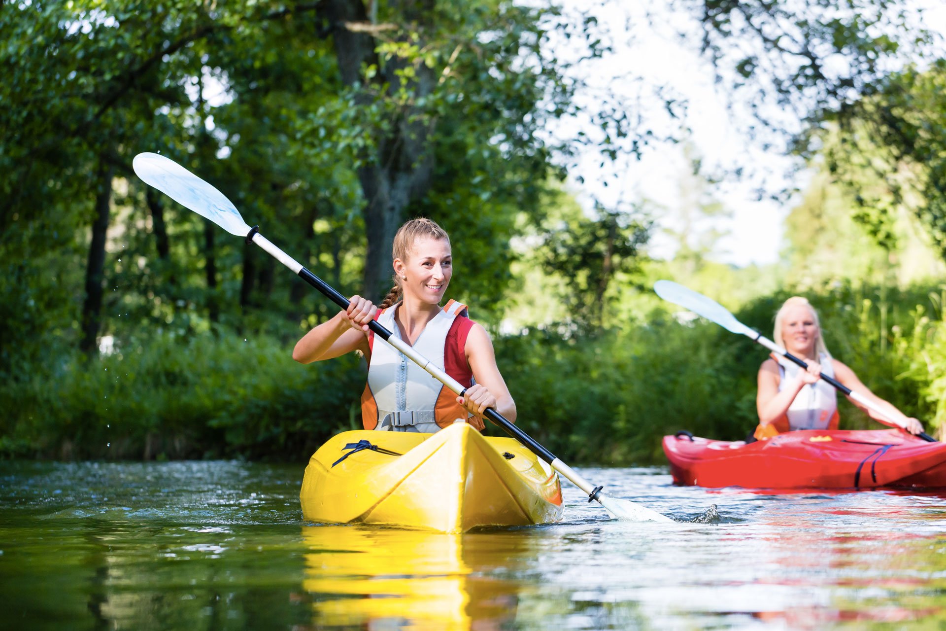 Trouver une randonnée de canoë-kayak en France